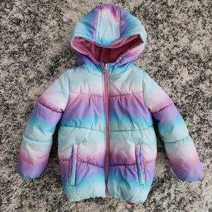 OshKosh B'gosh girls hooded winter parka puffer coat 6x